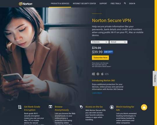 Norton Secure VPN Logo