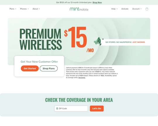 Mint Mobile: The Cell Phone Revolution with Affordable and Feature-Packed Plans Logo