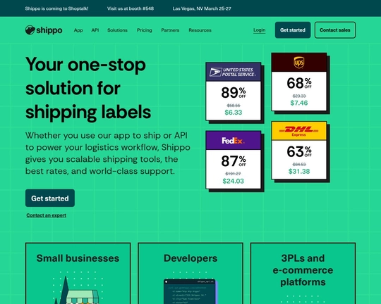 Shippo: Simplify and Save on Your Shipping Costs Logo